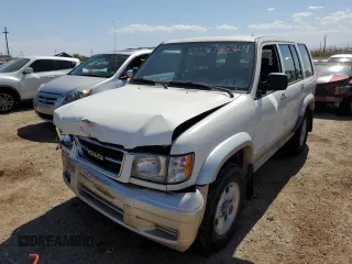 1999 Isuzu Trooper S with VIN JACDJ58X6X7912631, listed as a Copart auction lot 74153604 with 141,037 mi miles and Salvage Title. Bid and sale history available at DreamBid. Image 1.