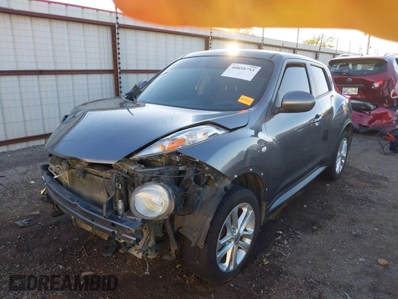 2014 Nissan Juke S with VIN JN8AF5MV1ET480257, listed as a IAAI auction lot 40858753 with 135,753 mi miles. Bid and sale history available at carsss.com. Image 17.