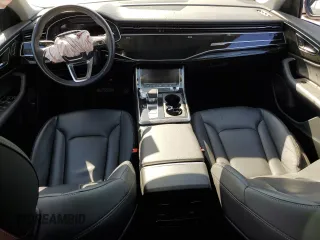 2021 Audi Q8 Premium with VIN WA1AVAF14MD027724, listed as a Copart auction lot 77492574 with 51,732 mi miles and Salvage Title. Bid and sale history available at carsss.com. Image 8.