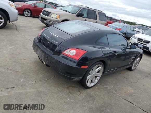 2005 Chrysler Crossfire z VIN 1C3AN59L95X032917, wystawiony jako Copart lot #75003614 z przebiegiem Nie podano mil oraz Szkody całkowita. Historia ofert i sprzedaży dostępna na DreamBid. Obrazek 3.