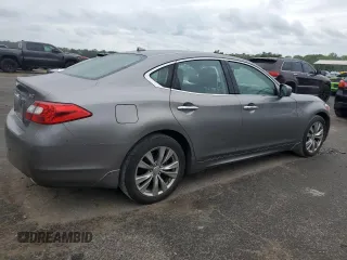 2012 Infiniti M with VIN JN1BY1AP3CM330170, listed as a Copart auction lot 47458715 with 105,726 mi miles and Salvage title. Bid and sale history available at DreamBid. Image 3.