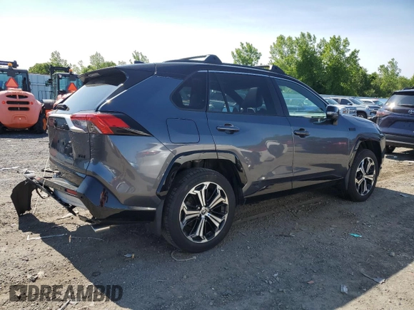 2022 Toyota RAV4 XSE with VIN JTMFB3FV9ND101157, listed as a Copart auction lot 59044315 with 54,591 mi miles and Salvage title. Bid and sale history available at DreamBid. Image 3.