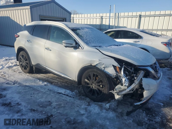 2017 Nissan Murano S z VIN 5N1AZ2MH2HN133570, wystawiony jako Copart lot #87867295 z przebiegiem 106 535 mil mil oraz Nie do naprawy • Non repairable. Historia ofert i sprzedaży dostępna na DreamBid. Obrazek 4.