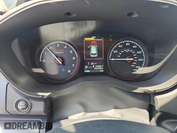 2024 Subaru Forester Special Sports with VIN JF2SKAGC1RH403719, listed as a Copart auction lot 58961745 with 25,489 mi miles and Salvage title. Bid and sale history available at DreamBid. Image 9.