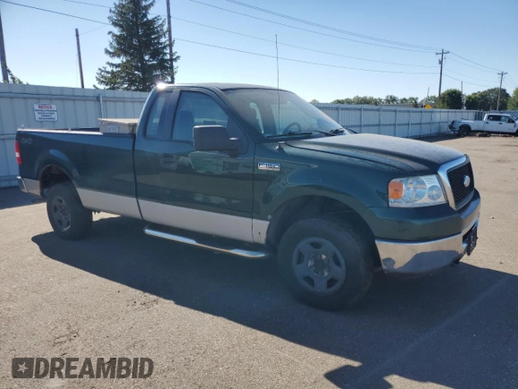 2007 Ford F-150 XL with VIN 1FTRF14W27KC10057, listed as a Copart auction lot 72533404 with 189,688 mi miles and Clean title. Bid and sale history available at DreamBid. Image 4.