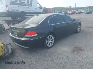 2002 BMW 7 Series 745Li with VIN WBAGN63492DR00406, listed as a IAAI auction lot 42168104 with 141,216 mi miles and . Bid and sale history available at carsss.com. Image 4.