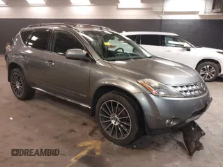 2007 Nissan Murano SL with VIN JN8AZ08W57W625573, listed as a IAAI auction lot 41911505 with 193,276 mi miles and . Bid and sale history available at DreamBid. Image 1.