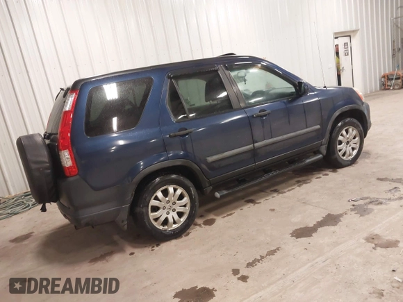 2005 Honda CR-V EX with VIN SHSRD78815U347000, listed as a IAAI auction lot 41982177 with 194,233 mi miles. Bid and sale history available at carsss.com. Image 4.