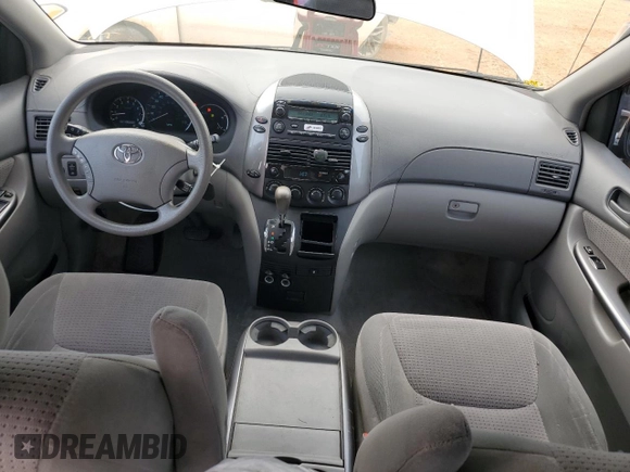 2006 Toyota Sienna CE with VIN 5TDZA23CX6S514174, listed as a Copart auction lot 54004975 with 195,685 mi miles and Salvage Title. Bid and sale history available at DreamBid. Image 8.
