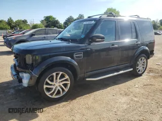 2016 Land Rover LR4 HSE z VIN SALAG2V62GA811692, wystawiony jako Copart lot #56245845 z przebiegiem 124 442 mil mil oraz Szkoda całkowita • Salvage title. Historia ofert i sprzedaży dostępna na DreamBid. Obrazek 1.