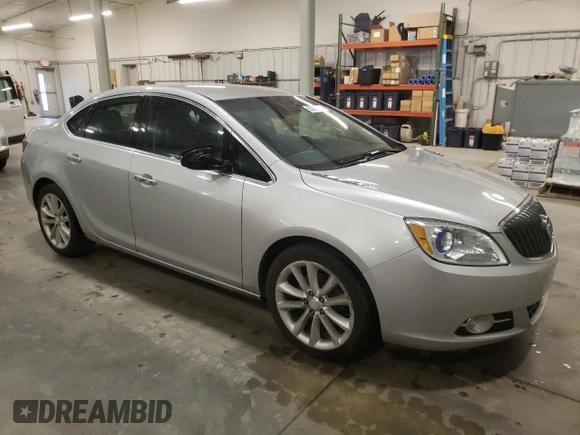 2012 Buick Verano Convenience Group with VIN 1G4PR5SK9C4156093, listed as a Copart auction lot 53032955 with 125,782 mi miles and Salvage Title. Bid and sale history available at carsss.com. Image 4.