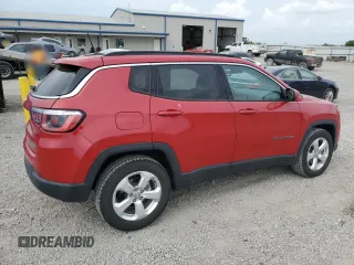 2018 Jeep Compass Altitude with VIN 3C4NJCBBXJT503252, listed as a Copart auction lot 54716095 with 72,889 mi miles and Salvage title. Bid and sale history available at DreamBid. Image 3.
