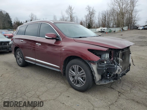 2019 Infiniti QX60 Luxe с VIN 5N1DL0MN4KC511612, выставлен на аукционе Copart как лот 43477525 с пробегом 49 544 миль миль и Списание • Salvage title. История ставок и продаж доступна на DreamBid. Изображение 4.