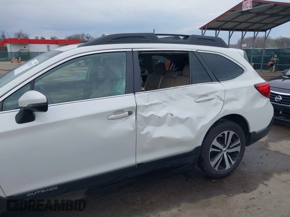 2019 Subaru Outback Limited with VIN 4S4BSANC6K3272366, listed as a IAAI auction lot 41915247 with 145,410 mi miles and . Bid and sale history available at DreamBid. Image 6.