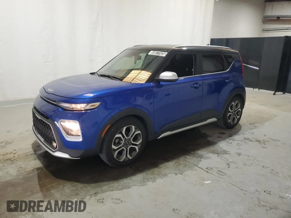 2022 Kia Soul X-Line with VIN KNDJ23AU4N7169096, listed as a Copart auction lot 53077425 with 111,110 mi miles and Clean Title. Bid and sale history available at DreamBid. Image 1.