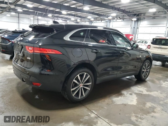 2019 Jaguar F-Pace 25t Prestige with VIN SADCK2FX0KA352021, listed as a Copart auction lot 50015475 with 69,786 mi miles and Salvage Title. Bid and sale history available at DreamBid. Image 3.