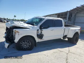 2024 Ford F-350 XL with VIN 1FT8W3DM5REC34294, listed as a Copart auction lot 81778104 with 8,767 mi miles and Salvage Title. Bid and sale history available at DreamBid. Image 2.
