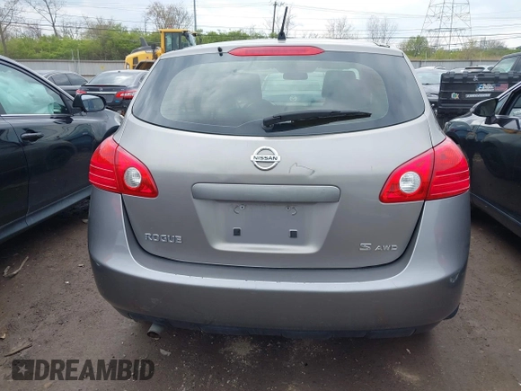 2009 Nissan Rogue SL with VIN JN8AS58V09W448006, listed as a IAAI auction lot 41984860 with 232,099 mi miles. Bid and sale history available at carsss.com. Image 16.