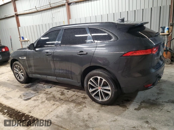 2017 Jaguar F-Pace 35t Premium with VIN SADCJ2BV1HA083043, listed as a Copart auction lot 52716655 with 128,953 mi miles and Clean Title. Bid and sale history available at DreamBid. Image 2.