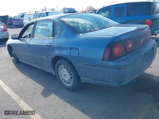 2000 Chevrolet Impala with VIN 2G1WF52K2Y9136970, listed as a IAAI auction lot 41811776 with 258,152 mi miles. Bid and sale history available at carsss.com. Image 3.
