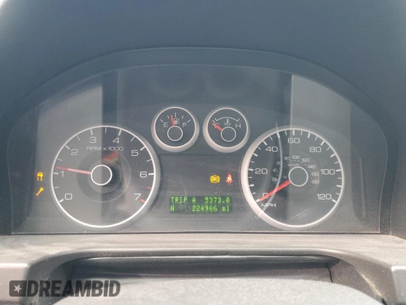 2007 Ford Fusion SEL with VIN 3FAHP02177R178802, listed as a Copart auction lot 46998205 with 224,966 mi miles and Salvage Title. Bid and sale history available at carsss.com. Image 9.