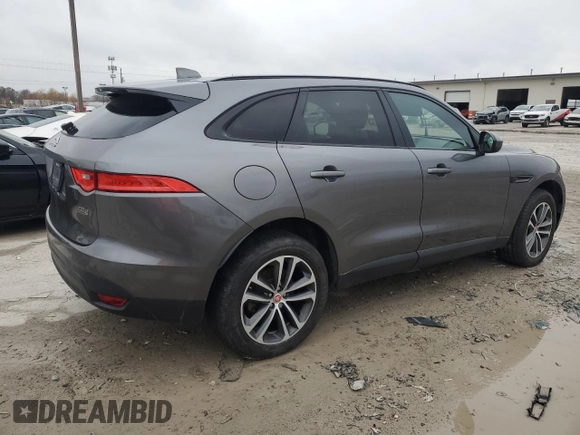 2018 Jaguar F-Pace 20d Premium with VIN SADCJ2FNXJA257790, listed as a Copart auction lot 81945434 with 76,524 mi miles and Clean Title. Bid and sale history available at DreamBid. Image 3.
