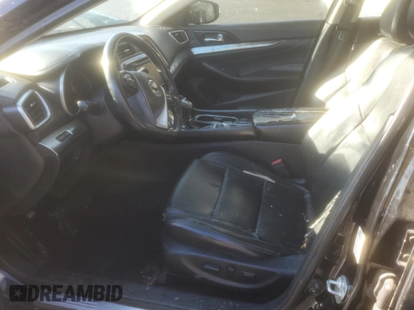 2019 Nissan Maxima SV with VIN 1N4AA6AV1KC372727, listed as a Copart auction lot 49873135 with 115,712 mi miles and Salvage Title. Bid and sale history available at DreamBid. Image 7.