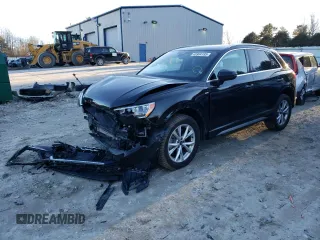 2021 Audi Q3 S line Premium with VIN WA1DECF3XM1053742, listed as a Copart auction lot 40984193 with 19,469 mi miles. Bid and sale history available at carsss.com. Image 1.