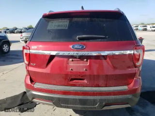 2019 Ford Explorer XLT with VIN 1FM5K7D83KGB02181, listed as a Copart auction lot 50345455 with 41,012 mi miles and Salvage Title. Bid and sale history available at carsss.com. Image 6.