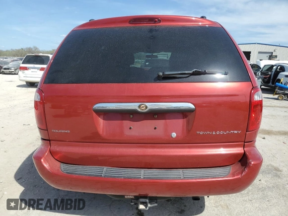 2004 Chrysler Town & Country Touring with VIN 2C4GP54L54R528494, listed as a Copart auction lot 50597675 with 207,450 mi miles and Salvage Title. Bid and sale history available at DreamBid. Image 6.