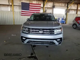2019 Volkswagen Atlas SEL R-Line with VIN 1V2RR2CA3KC552024, listed as a Copart auction lot 55373015 with 110,655 mi miles and Salvage title. Bid and sale history available at DreamBid. Image 14.