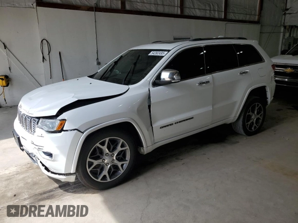 2020 Jeep Grand Cherokee High Altitude with VIN 1C4RJFCG3LC137954, listed as a Copart auction lot 54392495 with 109,493 mi miles and Salvage title. Bid and sale history available at DreamBid. Image 1.