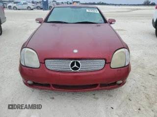 2001 Mercedes-Benz SLK-Class with VIN WDBKK65FX1F182919, listed as a Copart auction lot 76783614 with Not Provided miles and Non Repairable. Bid and sale history available at carsss.com. Image 5.