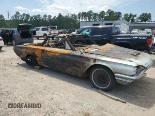 1964 Ford Thunderbird with VIN 4Y85Z179385, listed as a Copart auction lot 68340744 with Not Provided miles and Salvage Title. Bid and sale history available at DreamBid. Image 4.
