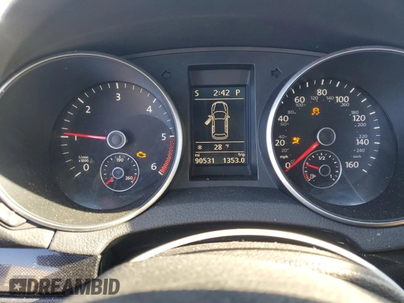 2014 Volkswagen Jetta SportWagen TDI w/Sunroof with VIN 3VWPL7AJ3EM601118, listed as a Copart auction lot 42293555 with 90,531 mi miles and Salvage Title. Bid and sale history available at carsss.com. Image 9.