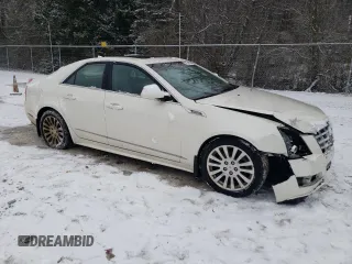 2012 Cadillac CTS Performance with VIN 1G6DL5E35C0122904, listed as a Copart auction lot 87269484 with 119,679 mi miles and Salvage title. Bid and sale history available at DreamBid. Image 4.