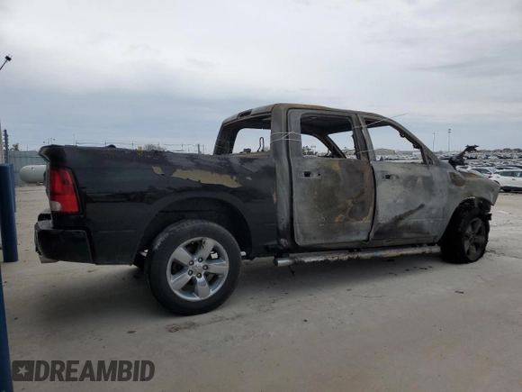 2014 Ram 1500 Express with VIN 1C6RR7KT8ES248819, listed as a Copart auction lot 51520965 with 0 mi miles and Salvage Title. Bid and sale history available at carsss.com. Image 3.