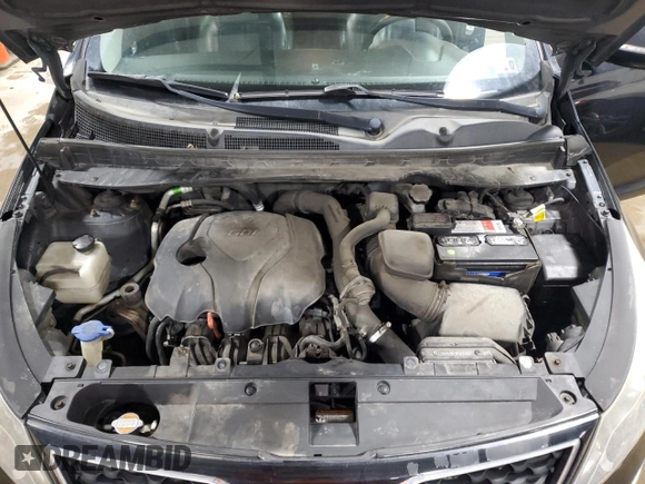2011 Kia Sportage SX with VIN KNDPCCA69B7114437, listed as a Copart auction lot 44776805 with 221,806 mi miles and Salvage Title. Bid and sale history available at carsss.com. Image 12.