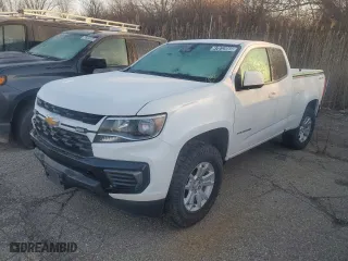 2022 Chevrolet Colorado 4WD LT with VIN 1GCHTCEA7N1124541, listed as a Copart auction lot 47012085 with 36,542 mi miles and Clean Title. Bid and sale history available at carsss.com. Image 1.