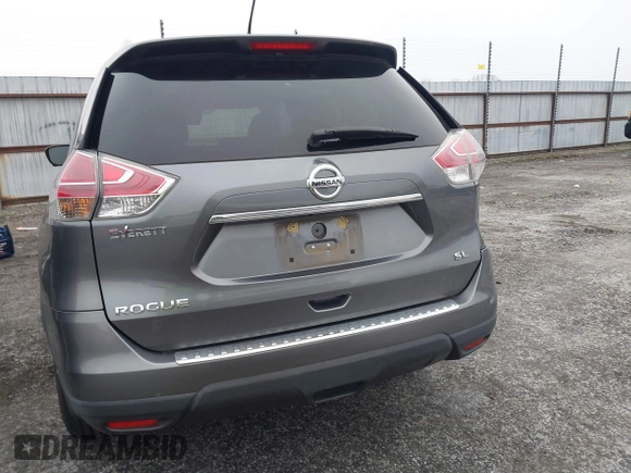 2015 Nissan Rogue SL with VIN 5N1AT2MT7FC863361, listed as a IAAI auction lot 41282002 with 145,914 mi miles. Bid and sale history available at carsss.com. Image 17.