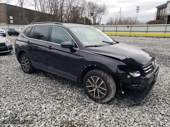 2019 Volkswagen Tiguan SE with VIN 3VV2B7AXXKM068394, listed as a Copart auction lot 51065775 with 87,183 mi miles and Salvage Title. Bid and sale history available at carsss.com. Image 4.