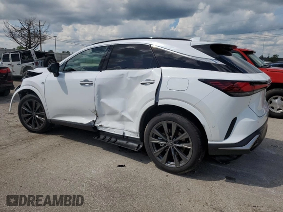 2024 Lexus RX with VIN 2T2BAMCA6RC051373, listed as a Copart auction lot 54823424 with 3,338 mi miles and Salvage Title. Bid and sale history available at carsss.com. Image 2.