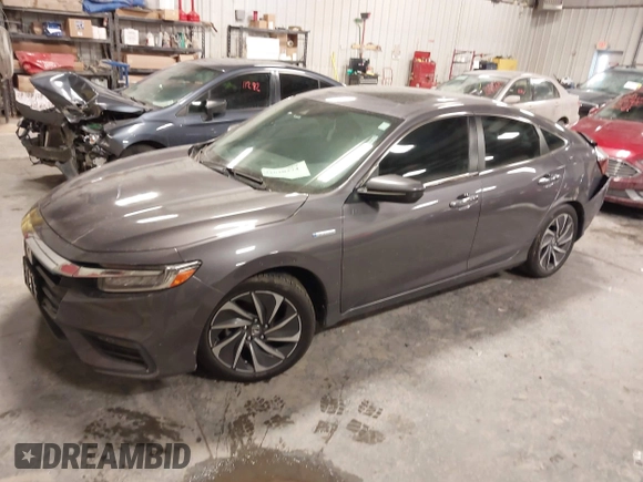 2022 Honda Insight Touring with VIN 19XZE4F98NE011462, listed as a IAAI auction lot 41620374 with 20,078 mi miles and . Bid and sale history available at DreamBid. Image 2.