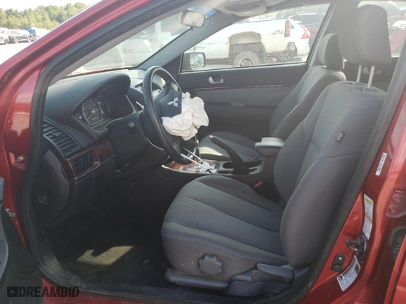 2009 Mitsubishi Galant ES with VIN 4A3AB36F89E036799, listed as a Copart auction lot 66855604 with 242,541 mi miles and Salvage Title. Bid and sale history available at carsss.com. Image 7.