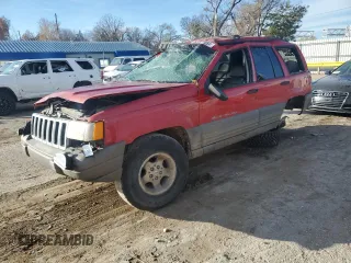 1998 Jeep Grand Cherokee Laredo with VIN 1J4GZ58S7WC105854, listed as a Copart auction lot 82321254 with 178,072 mi miles and Salvage Title. Bid and sale history available at carsss.com. Image 1.