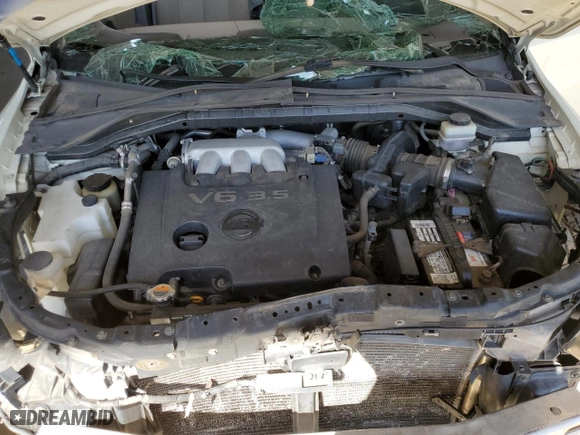 2005 Nissan Murano S with VIN JN8AZ08W55W435205, listed as a Copart auction lot 71712194 with 0 mi miles and Salvage Title. Bid and sale history available at carsss.com. Image 11.