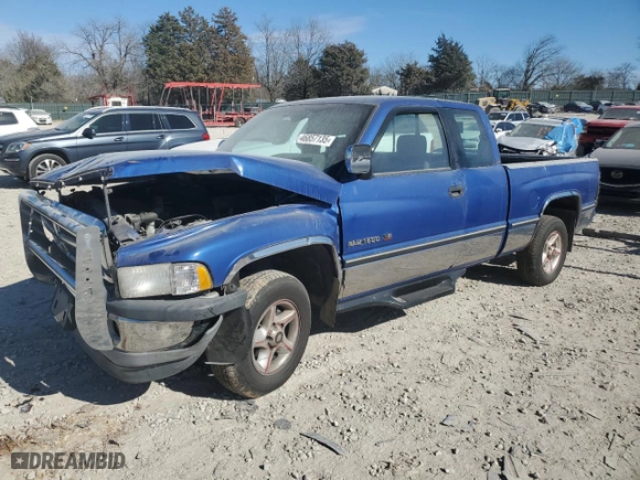 1996 Dodge Ram 1500 with VIN 3B7HC13Z1TG131478, listed as a Copart auction lot 46857135 with 57,047 mi miles and Salvage Title. Bid and sale history available at carsss.com. Image 1.