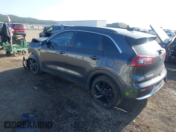2018 Kia Niro EX with VIN KNDCC3LC4J5145574, listed as a IAAI auction lot 42131259 with 18,823 mi miles and . Bid and sale history available at DreamBid. Image 3.