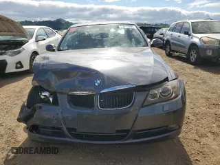 2008 BMW 3 Series 328xi with VIN WBAVC93558K043352, listed as a Copart auction lot 53212695 with 130,538 mi miles and Salvage Title. Bid and sale history available at carsss.com. Image 5.
