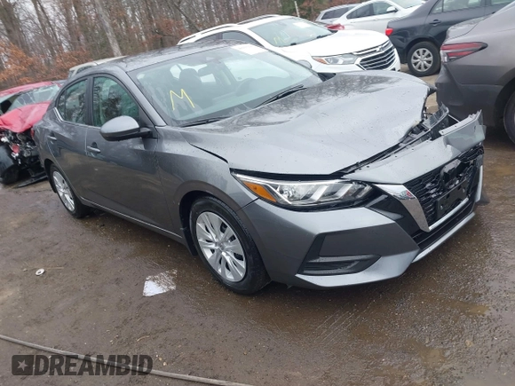 2023 Nissan Sentra S with VIN 3N1AB8BV7PY276636, listed as a IAAI auction lot 41113227 with 27,662 mi miles and . Bid and sale history available at DreamBid. Image 1.